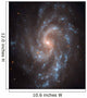 Spiral Galaxy Ngc 5584 Wall Decal