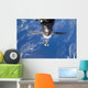 Space Shuttle Discovery Approaches Wall Decal Design 1
