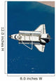 Space Shuttle Discovery Wall Decal Design 2
