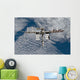 International Space Station Backdropped Wall Decal Design 3