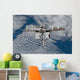International Space Station Backdropped Wall Decal Design 3