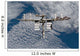 International Space Station Backdropped Wall Decal Design 3