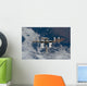 International Space Station Backdropped Wall Decal Design 2