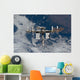International Space Station Backdropped Wall Decal Design 2