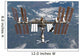 International Space Station Backdropped Wall Decal Design 1