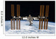 International Space Station Orbit Wall Decal Design 2