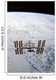 International Space Station Orbit Wall Decal Design 1