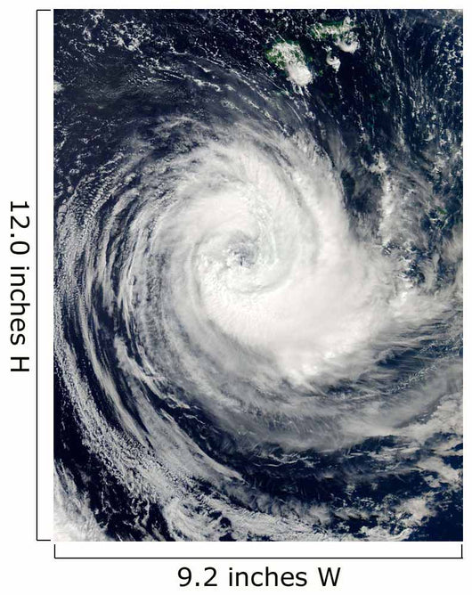 Tropical Cyclone Bune Wall Decal