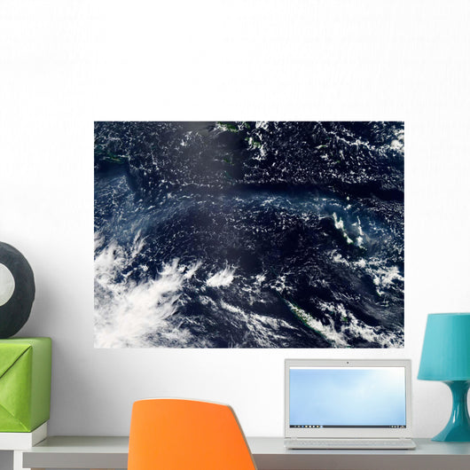 Satellite Vog and Ash Wall Decal