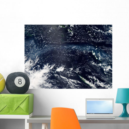 Satellite Vog and Ash Wall Decal