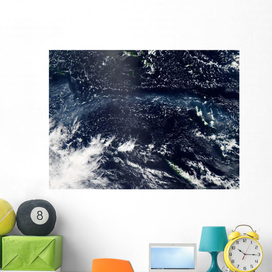 Satellite Vog and Ash Wall Decal