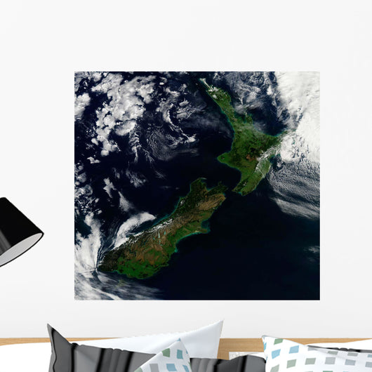 Satellite New Zealand Wall Decal Design 1