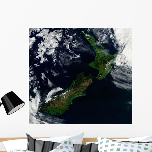 Satellite New Zealand Wall Decal Design 1