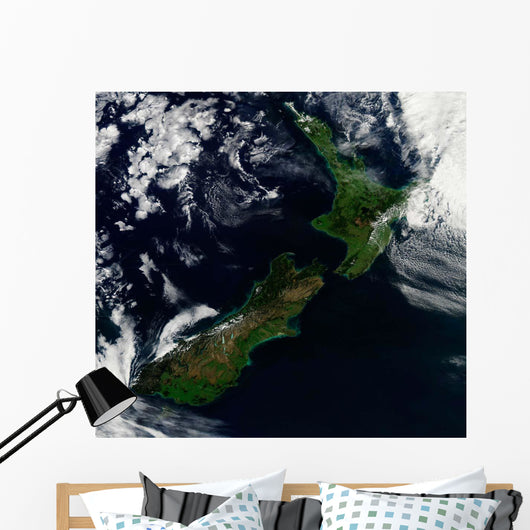 Satellite New Zealand Wall Decal Design 1