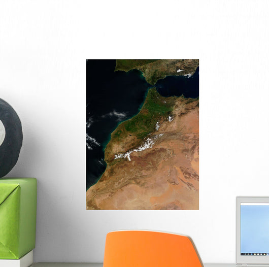 Satellite Morocco Wall Decal