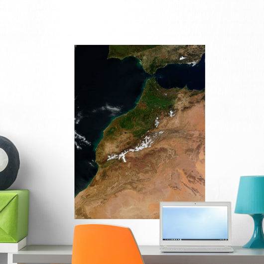 Satellite Morocco Wall Decal