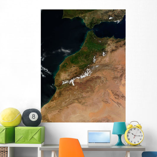 Satellite Morocco Wall Decal