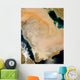 Satellite Dust Storm Saudi Wall Decal Design 1