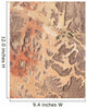 Satellite Wadi Rum Southwestern Wall Decal