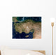 Satellite Turkey and Island Wall Decal