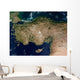 Satellite Turkey and Island Wall Decal