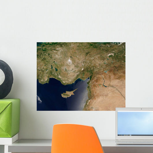 Satellite Turkey Wall Decal
