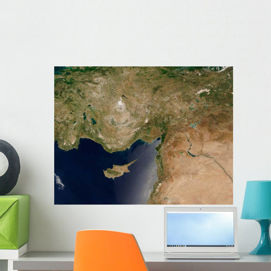Satellite Turkey Wall Decal