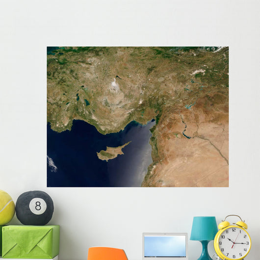 Satellite Turkey Wall Decal