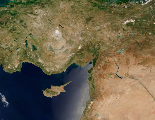 Satellite Turkey Wall Decal
