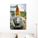 Space Shuttle Atlantis Launch Wall Decal Design 1