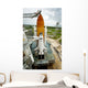 Space Shuttle Atlantis Launch Wall Decal Design 1