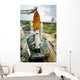 Space Shuttle Atlantis Launch Wall Decal Design 1