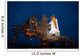 Night Space Shuttle Atlantis Wall Decal Design 2