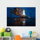 Night Space Shuttle Atlantis Wall Decal Design 1