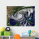 Satellite Tropical Storm Isaac Wall Decal