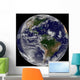 Full Earth Showing Two Wall Decal