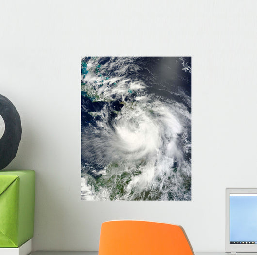 Tropical Storm Isaac Moving Wall Decal Design 3