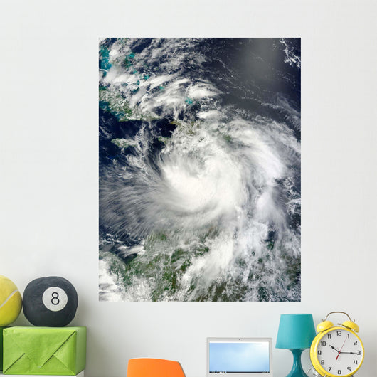 Tropical Storm Isaac Moving Wall Decal Design 3