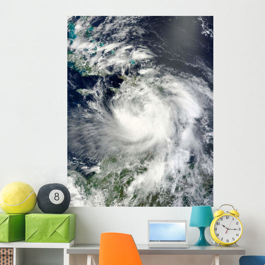 Tropical Storm Isaac Moving Wall Decal Design 3