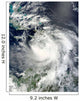 Tropical Storm Isaac Moving Wall Decal Design 3
