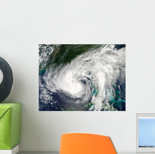 Tropical Storm Isaac Moving Wall Decal Design 2