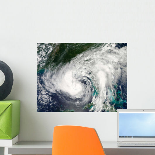 Tropical Storm Isaac Moving Wall Decal Design 2