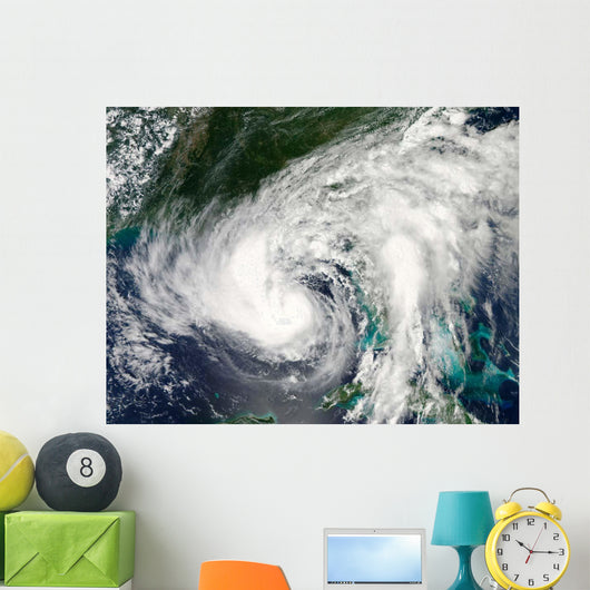 Tropical Storm Isaac Moving Wall Decal Design 2