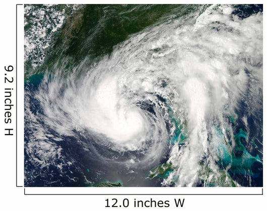 Tropical Storm Isaac Moving Wall Decal Design 2