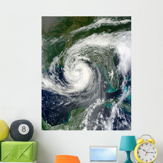 Tropical Storm Isaac Moving Wall Decal Design 1