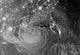 Nighttime Tropical Storm Isaac Wall Decal