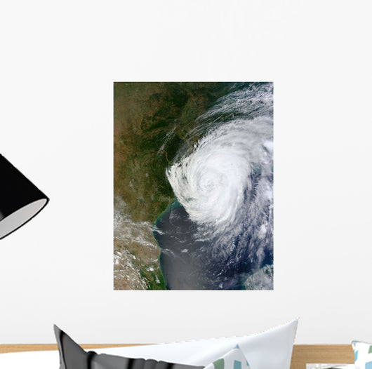 Hurricane Isaac Makes Its Wall Decal