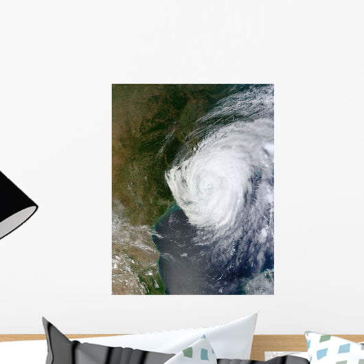 Hurricane Isaac Makes Its Wall Decal