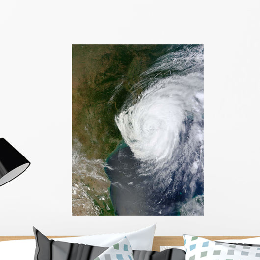 Hurricane Isaac Makes Its Wall Decal