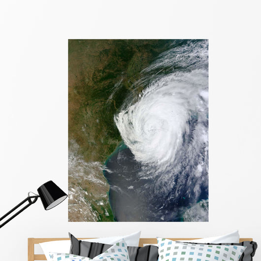 Hurricane Isaac Makes Its Wall Decal